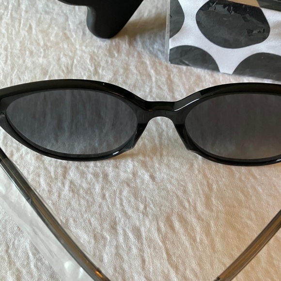 Kate Spade: Black Kimberlyn Cat Eye Sunglasses- Case & Cleaning Cloth main image 9